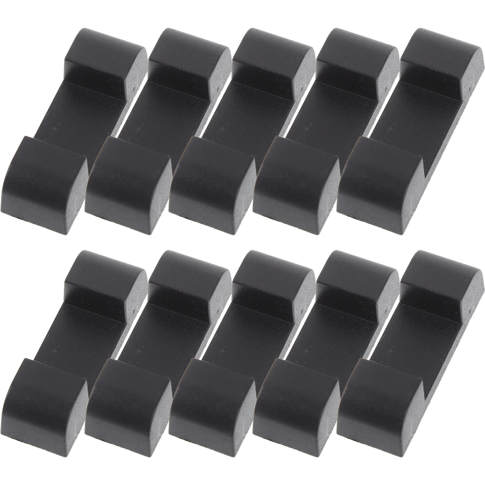 

10Pcs Jewelry Holder Bases Stable Plastic Frame Stand Bases for Commercial Counter Display