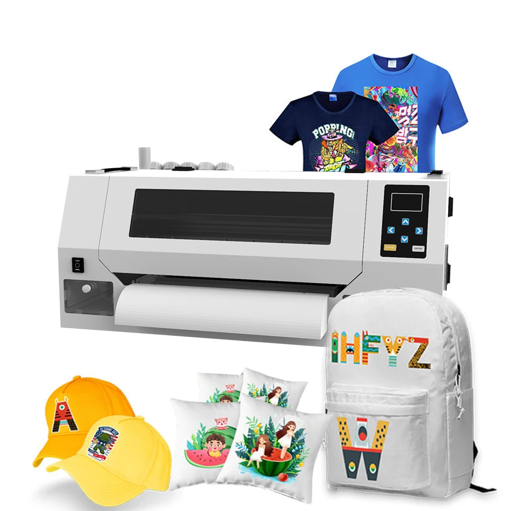 Multifunction Inkjet Printer Desktop Garment Logo Graphic Printer Custom A3 30CM DTF Printer