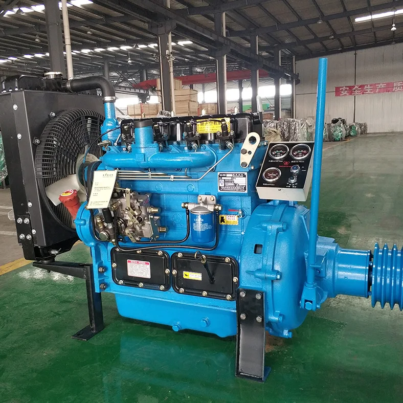 Bom preço 100HP polia motor diesel com embreagem