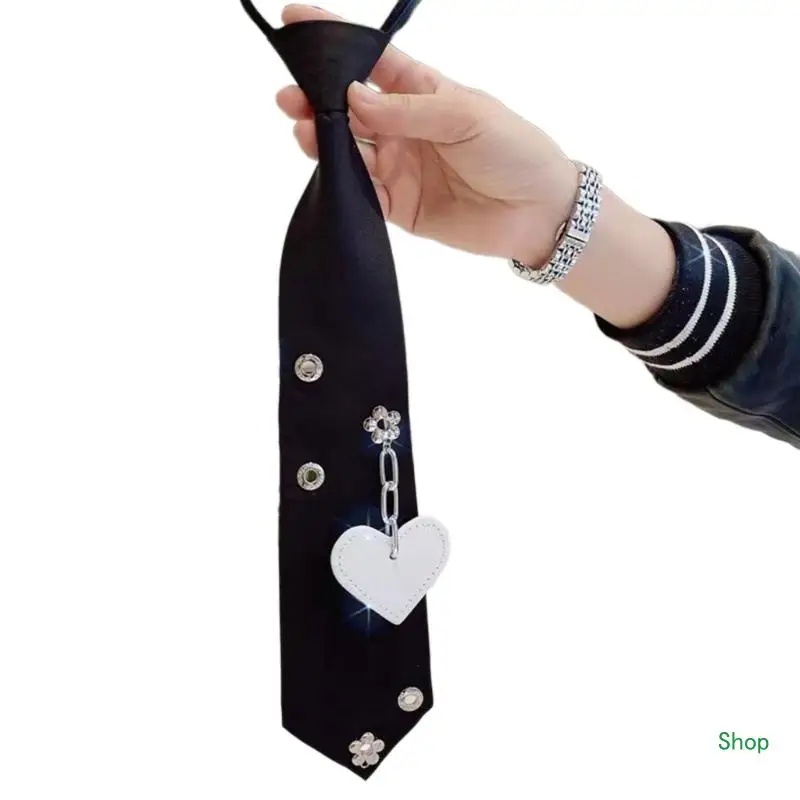 

Dropship Girls' School Uniform Tie JK Look Necktie Pendant Stylish and Cool