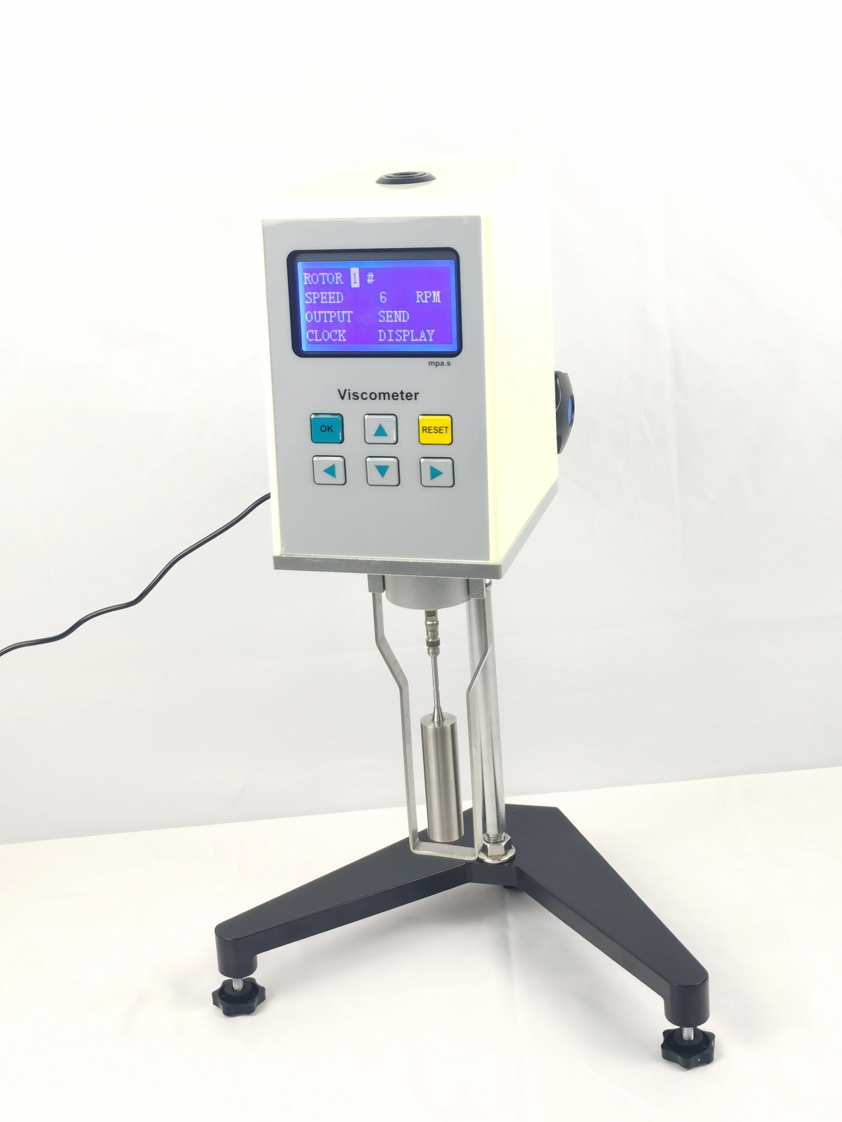 NDJ-9S 1-106mpas Digital Rotary Viscometer With Temperature Testing Liquid Viscosity Tester
