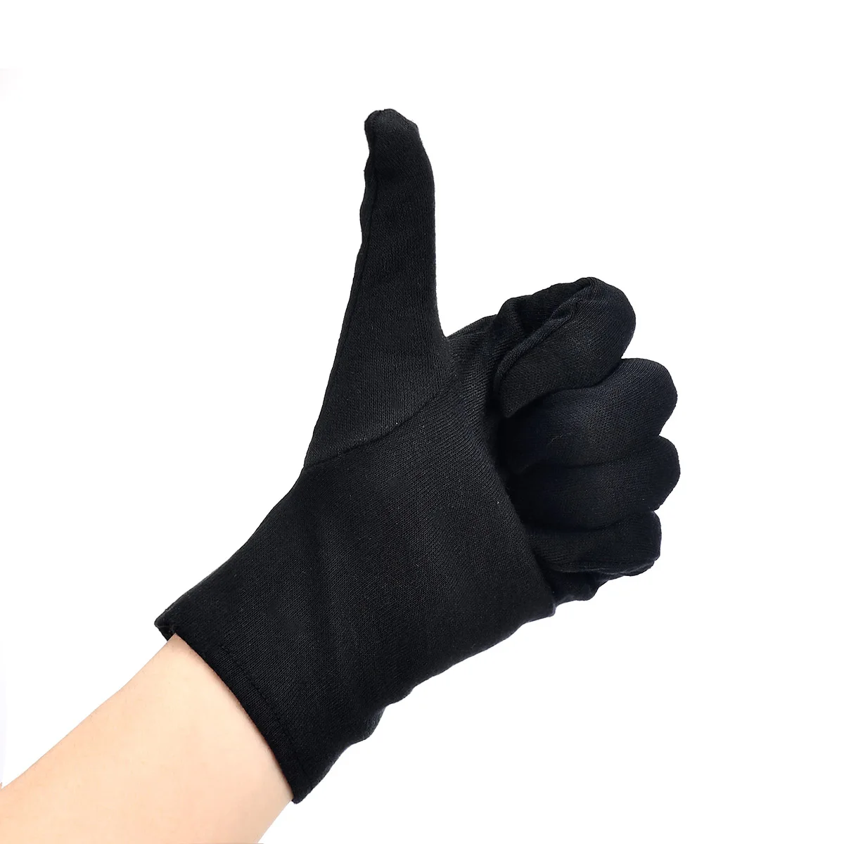 1 Pair Spring Summer Gloves women Black White Etiquette Thin Stretch Gloves Dance Tight Jewelry Gloves Driving Gloves