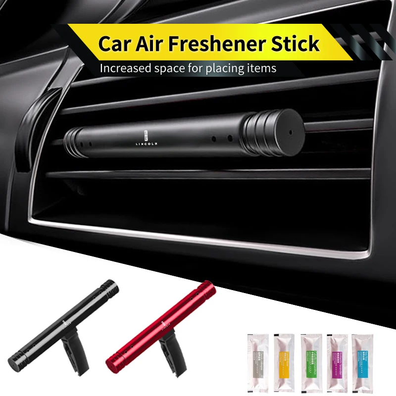 Ambientador de aire para coche, Clip de aromaterapia para salida de aire, accesorios de Interior de coche para Lincoln MKZ MKX Aviator Navigator Continental