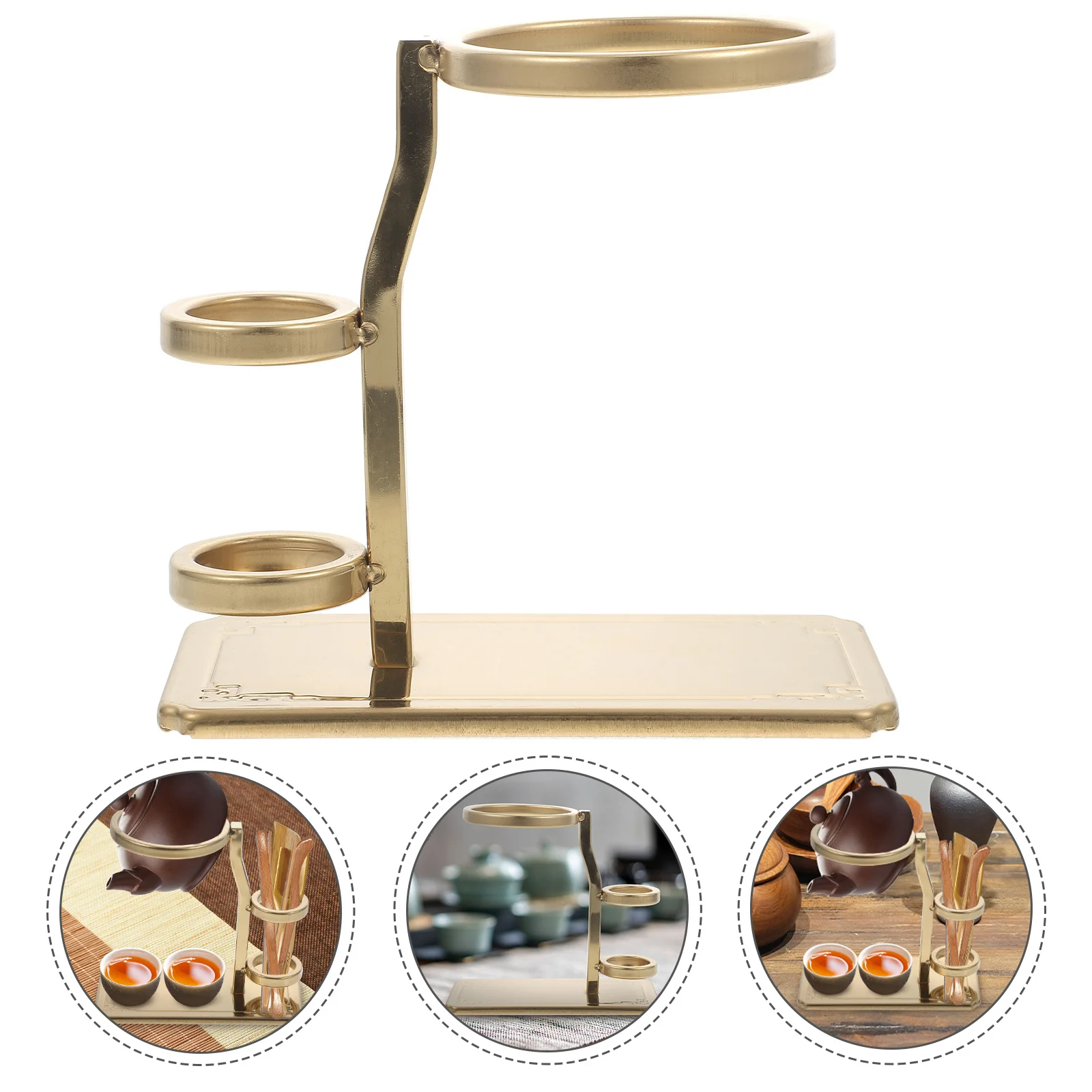 

Strainer Rack Stainless Steel Multi-Purpose Filter Bracket For Teapot Gongfu Tea Making Tool Practical Tea Strainer Shelf Home