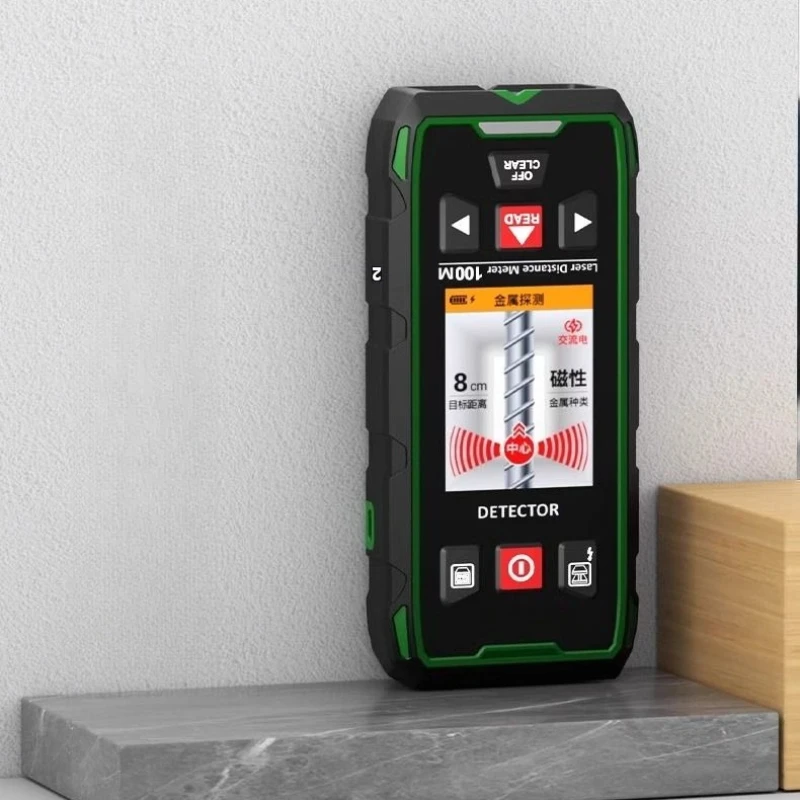 

Multifunctional wall detector, load-bearing wall wire and water pipe dark line rangefinder