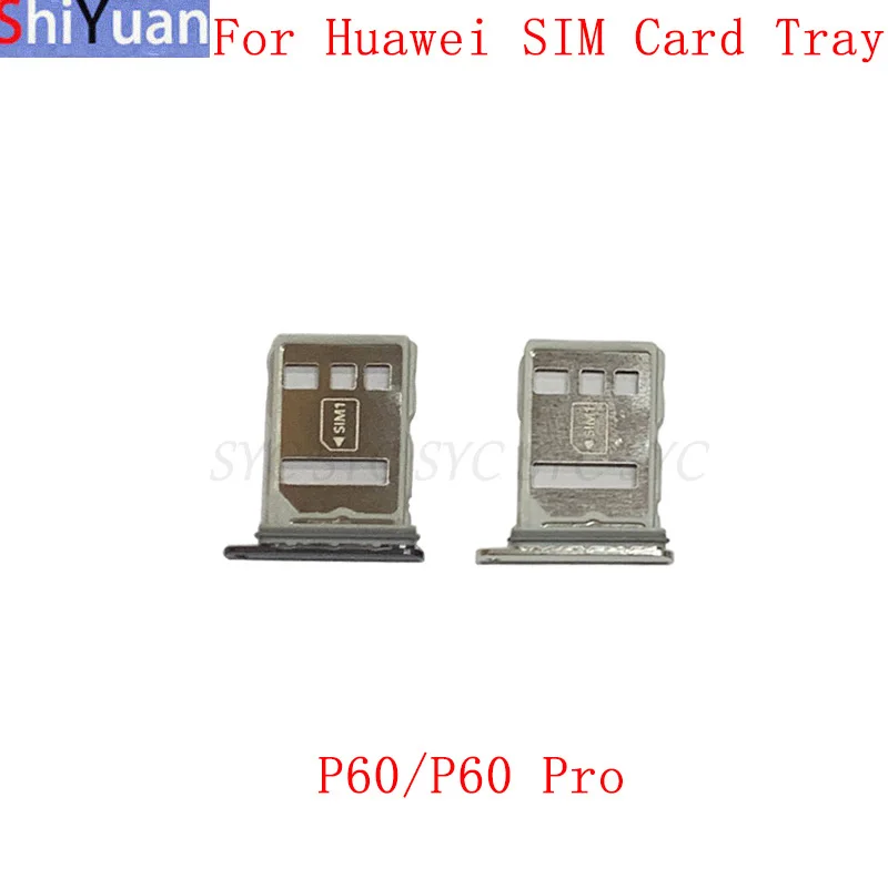 Лоток для SIM-карты, карта памяти MicroSD для Huawei P60 Pro, держатель слота для SIM-карты, запасные части