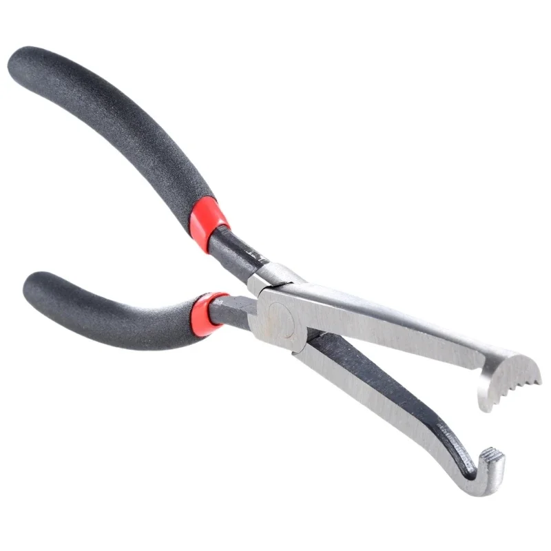 8Inch Electrical Disconnect Pliers, Automotive Connector Tool High-strength Cutoff Plier for Push Tab Plugs