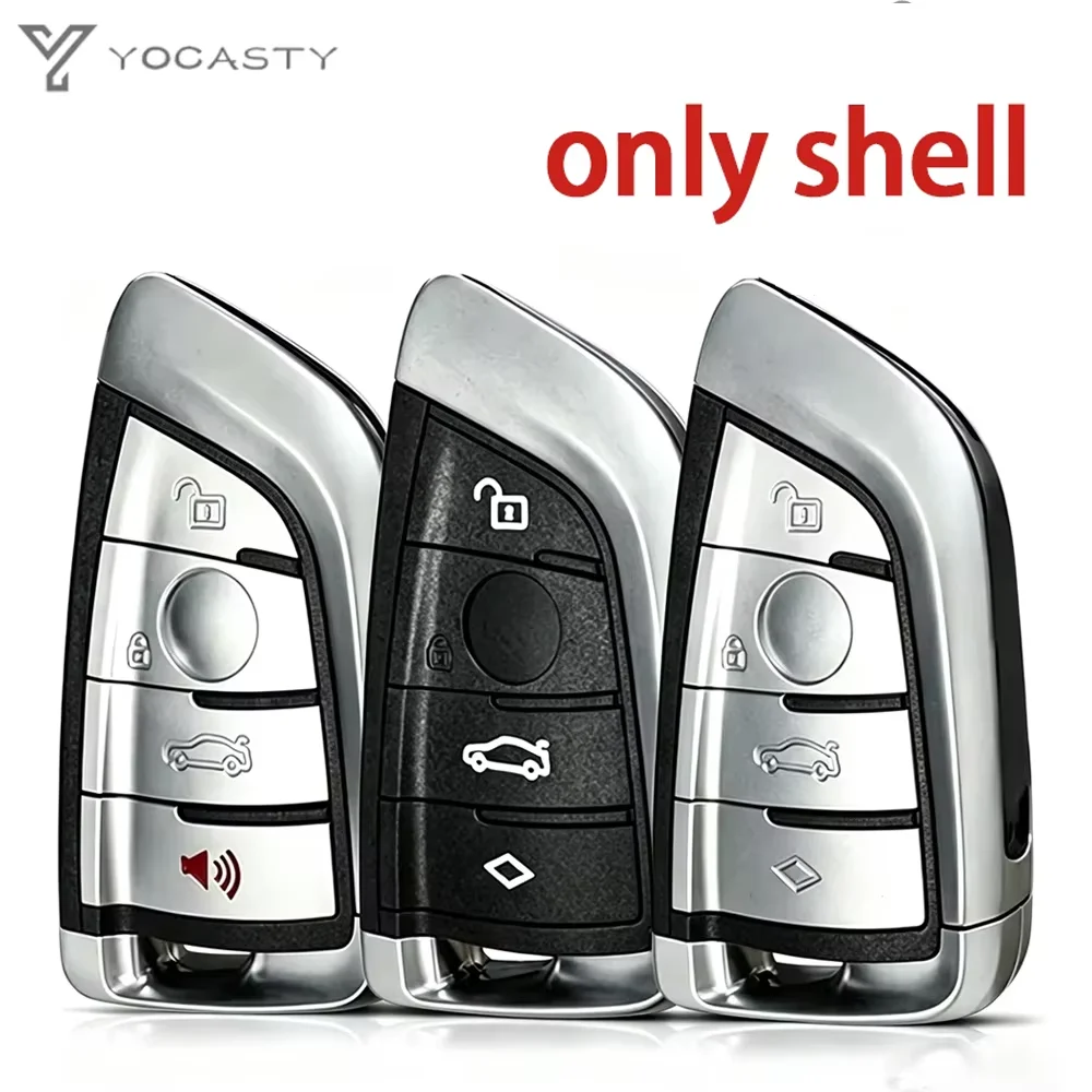 YOCASTY For BMW G20 G30 G32 G11 G Series 3 5 6 7 X3 X5 X7 3/4 Button Remote Car Key Shell Case Cover N5F-ID21A