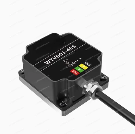 

Three-axis displacement speed amplitude frequency vibration sensor motor water pump monitoring waterproof WTVB02-485