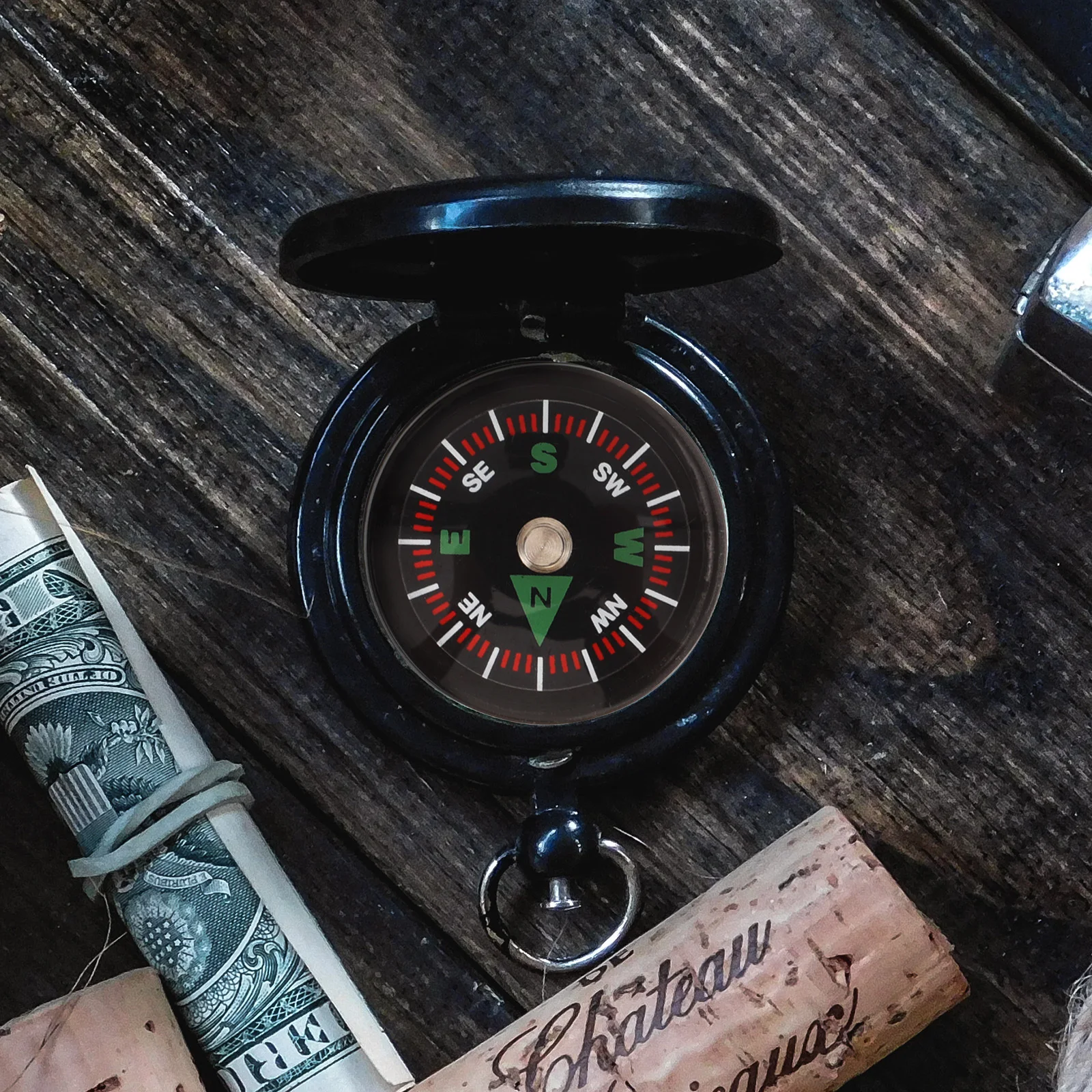 

5 Pcs Mini Compass Accessories Compasses Hiking Navigation for Orientation Survival Vintage