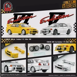 New BMC 1:64 Lancer EVO V / VI Diecast Alloy Toy Cars By BM Creations Simulation Model For Collection gift