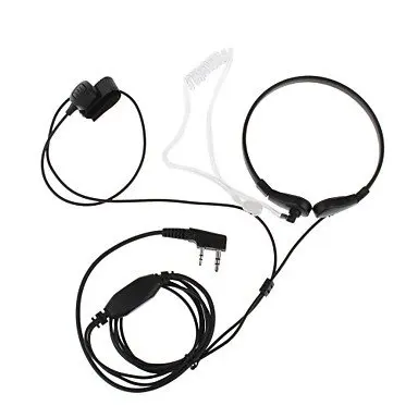 Air Tube Ohrhörer Throat Mic PTT Headset für Baofeng Radio UV-5R BF888S Quansheng UV-K5 K6 Kenwood Woxun Puxing Walkie Talkie