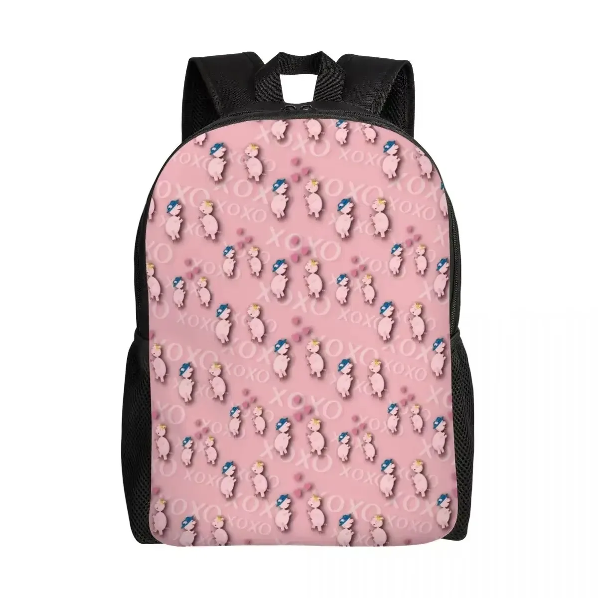 

Custom Cute Animal Pigs Piggy Lover Pattern Backpack for Women Men Water Resistant College School Bag Printing Bookbag