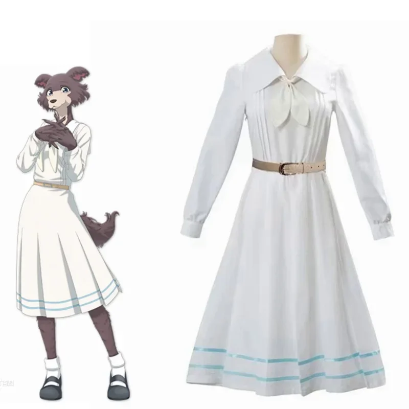 Anime Cos BEASTARS Juno Wolf Cosplay Suits Christmas Halloween Party Uniform Sets Unisex