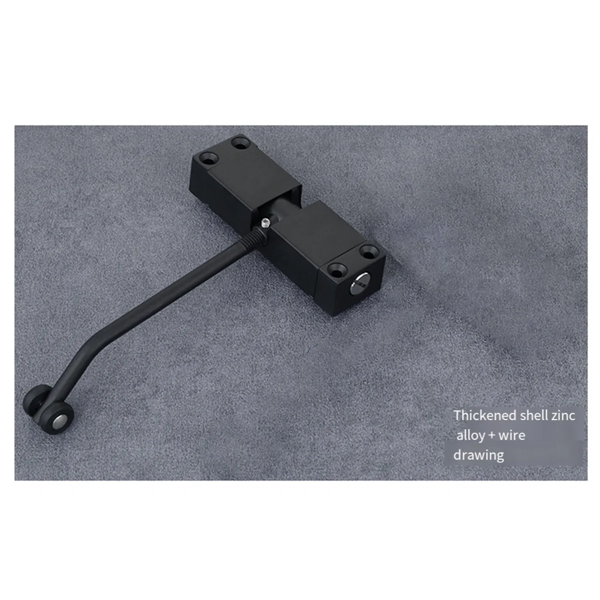 ABNJ Automatic Door Closer Metal Adjustable Heavy Duty Safety Spring Silence Convert Hinged Door Interior Exterior