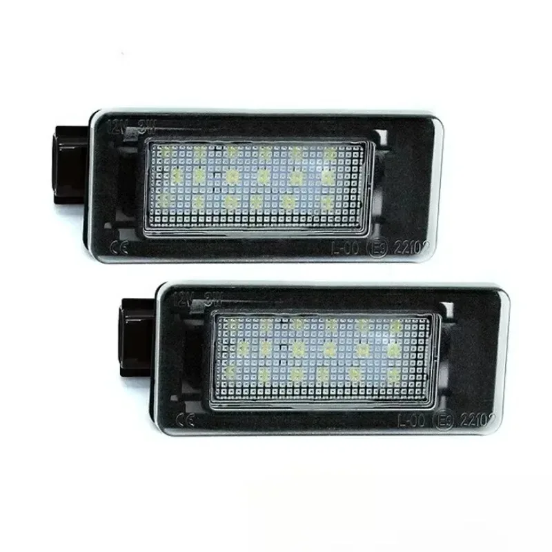 

For 2pcs LED License Number Plate Light Lamp For C27 License Plate Lights Car Accessorie Popular