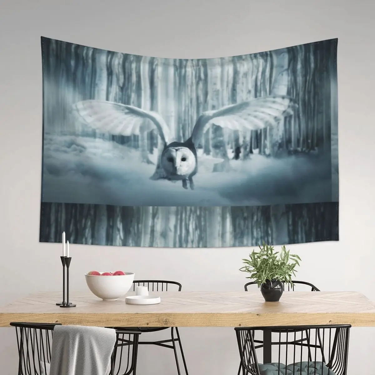 

Snowy Owl In Flight Tapestry Aesthetic Room Decors Home Decorators Home And Comfort Decor Tapestry