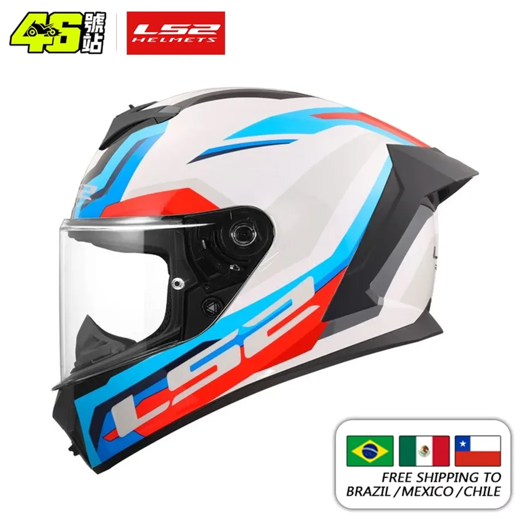 

[НОВИНКА] Мотоциклетный шлем LS2 FF820 для мужчин, гоночный, универсальный, для всех сезонов, 100% оригинал, ECE06