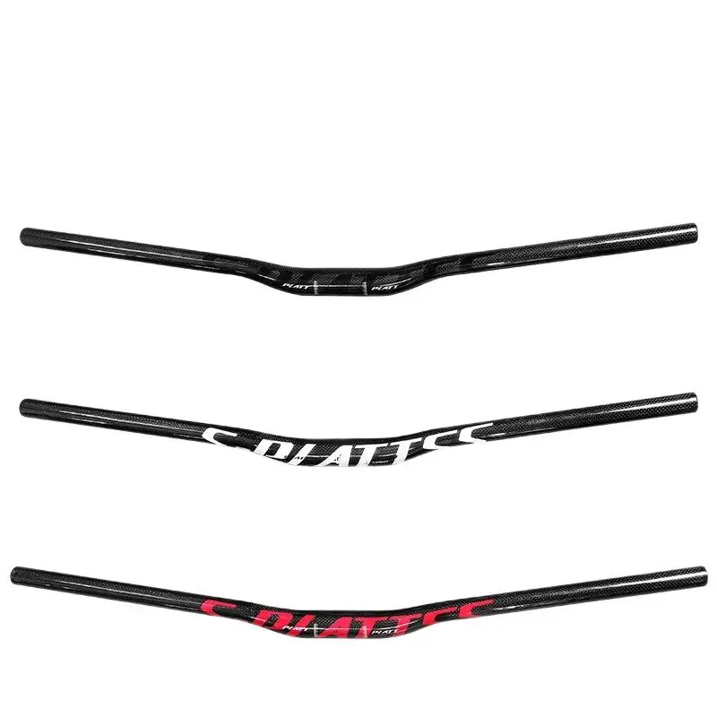 

Ручка из углеродного волокна 3K для горного велосипеда, 680 мм, 700 мм, 720 мм, 740 мм, 760 мм, ручка для шоссейного велосипеда, сверхлегкая T700, черная