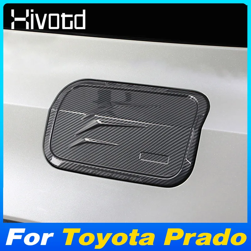 

Car Fuel Tank Cap Cover Parts Waterproof Trim Sticker Exterior Modified Decoration Accessories For Toyota Prado LC250 2024 2025
