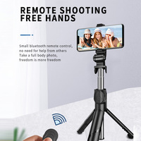 Bluetooth Selfie Stick Xt02 Horizontal and Vertical Shooting Mobile Phone Integrated Live Broadcast Bracket Portable SelfieStick