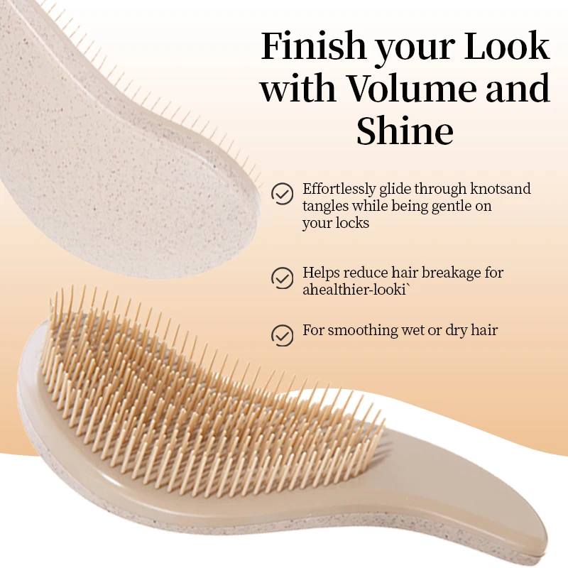 1pc Mini Magic Detangling Boxed Comb Anti-static Massage Hair Brushes Detangle Air Cushion Hairbrush Comb Festival Gift Box Comb