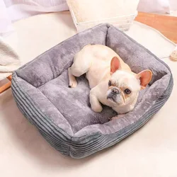 All-Season Canine Bed & Mat Warm Winter Nest for Small, Medium Large Dogs Cozy Kennel for Pets