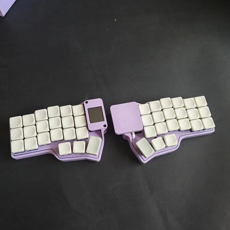 Hot Sale Corne V4.1 Split Mechanical Keyboard Custom Wireless Bluetooth Nice！view Screen Hot-swap Touchpad Mouse ZMK MX Switch - view 4