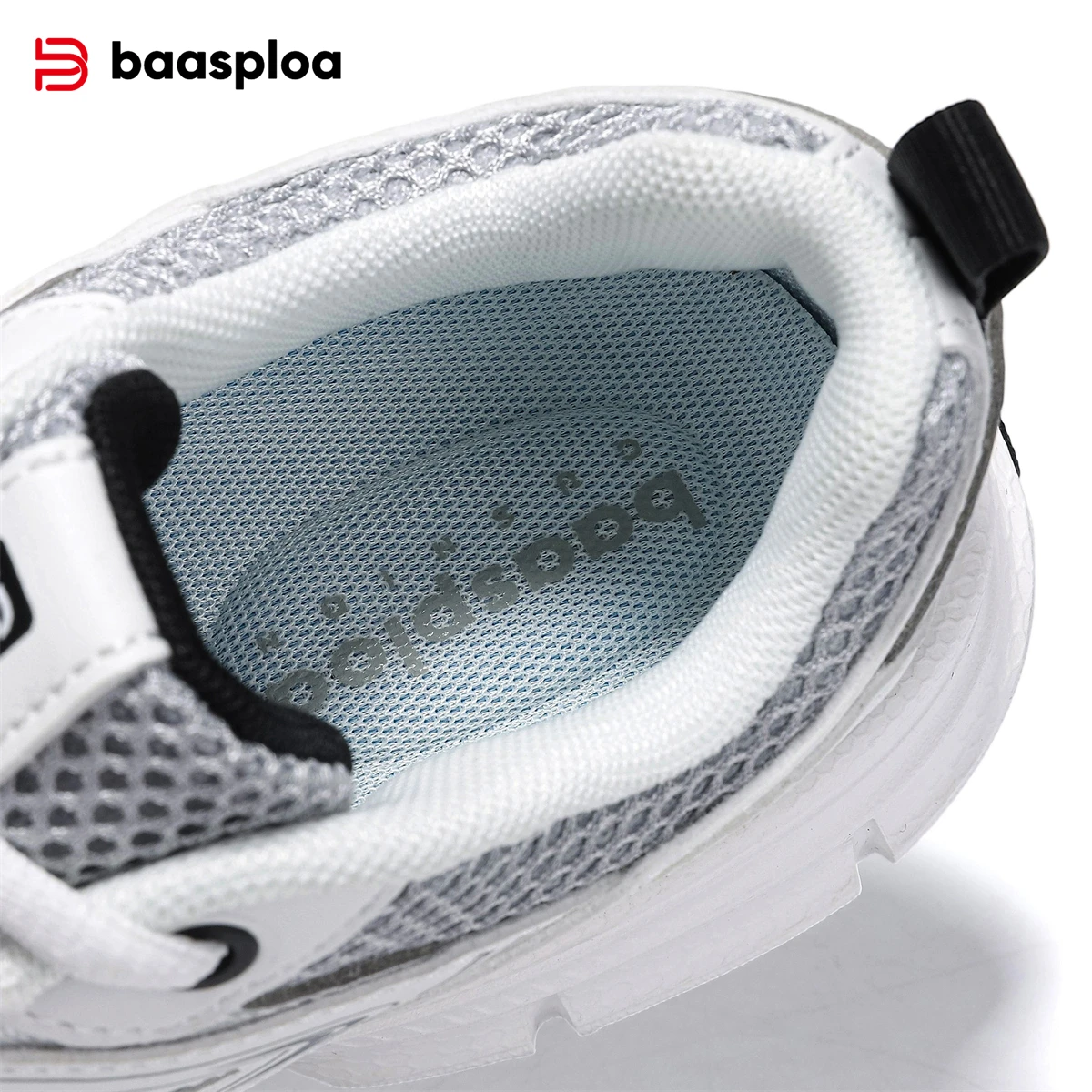 Baasploa ผู้หญิงรองเท้าผ้าใบตาข่ายน้ําหนักเบา Breathable กีฬารองเท้านุ่มสบายรองเท้าสําหรับสตรีลื่นกลางแจ้ง