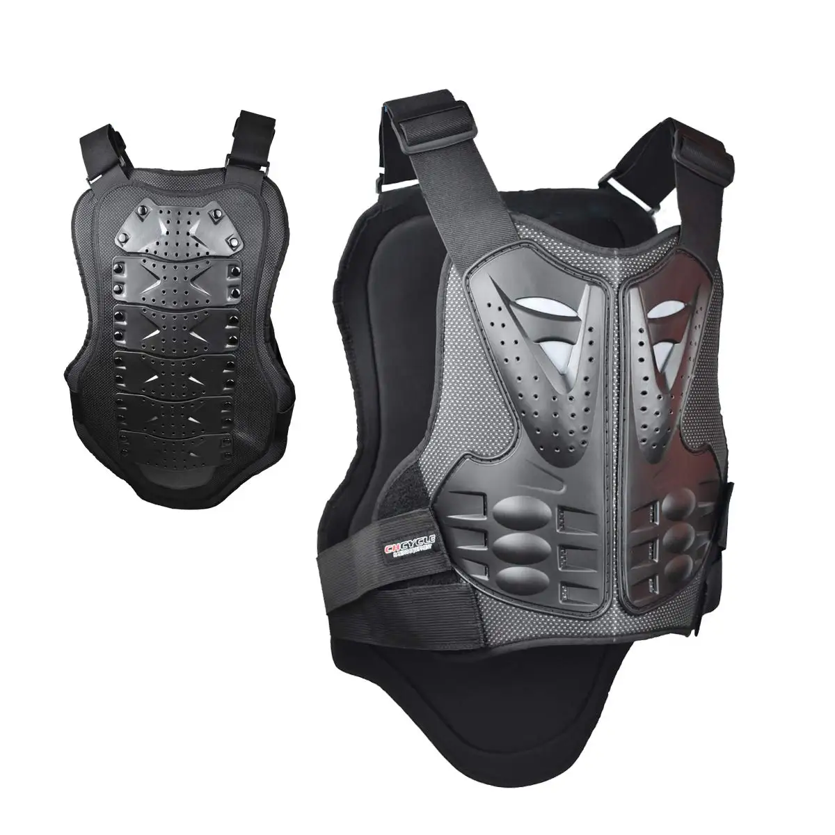 

Motorcycle Vest Armor Protection Riding Chest Back Protector for Adults Dirt Bike Mountain Bike Off-Road Racing Adult