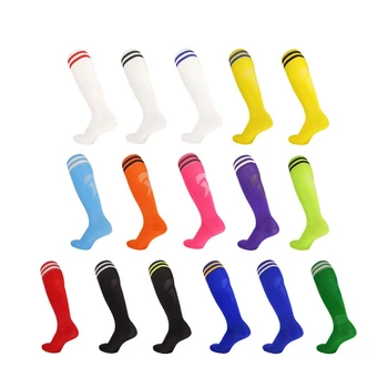 1 זוג גרביים ספורט כדורגל ברך ארוך כותנה ספנדקס ילדים