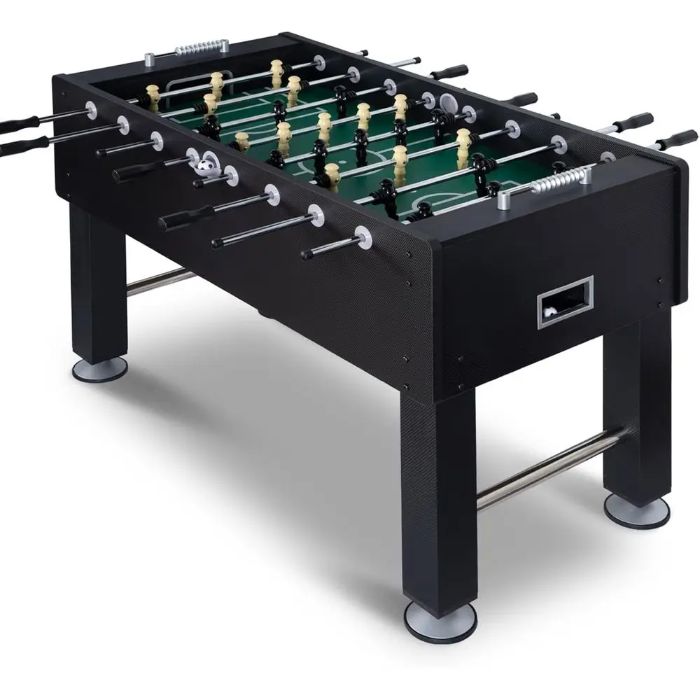 

Foosball Table and Balls Set for Adults, Kids, Soccer Game Table Football Arcade with Leg Levelers & Heavy-Duty Legs for Indoor