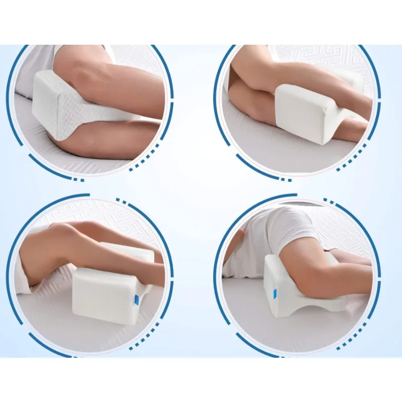 Leg Cushion Slow Rebound Memory Foam Leg Pillow Air Layer Concave Knee Pillow