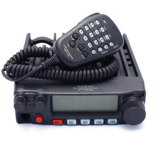 

High range walkie talkie 50km VHF FM portable transceiver vehicle radio handy most powerful two way car radio Yeasu FT-2900R