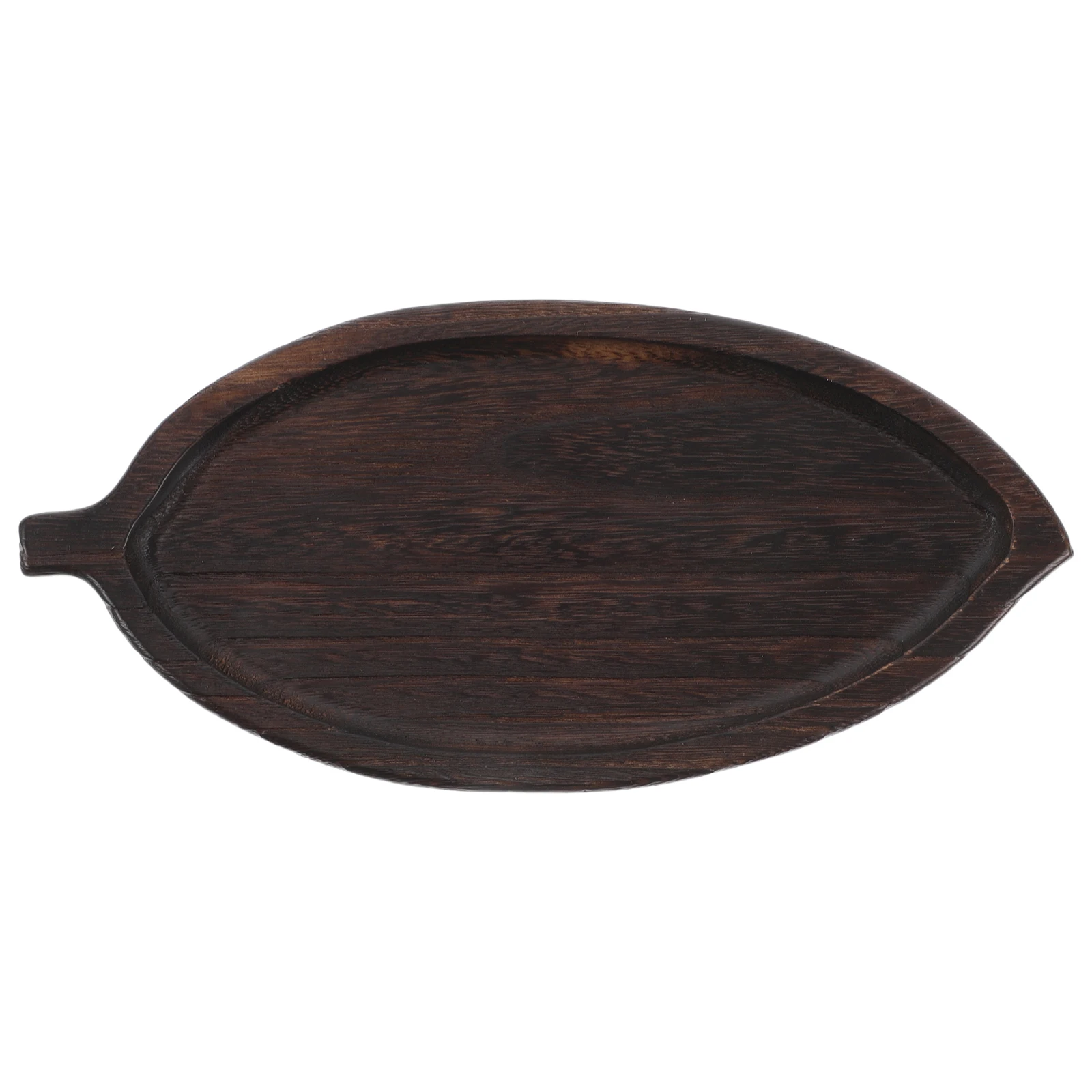 

Vintage Wooden Tea Tray with Rustic Charm for Home Decor and Tea Ceremony Use Sturdy Natural Grain Wood Serving Tray for Kitchen