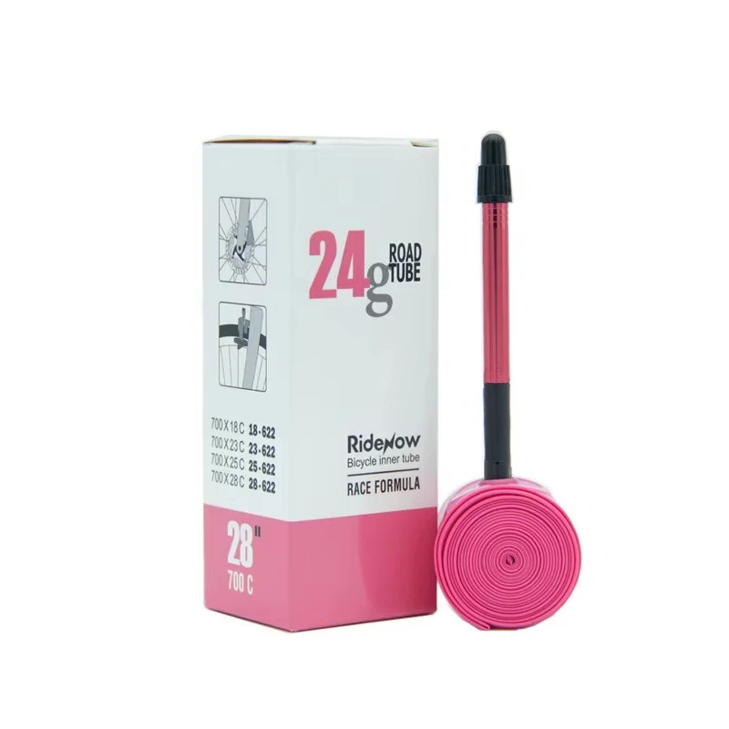RIDENOW خفيفة الدراجة الأنبوب الداخلي 24 جرام 700Cx18-28C الطريق دراجة بولي TPU الأنبوب الداخلي 45 مللي متر 65 مللي متر 85 مللي متر الفرنسية صمام الدراجة الأنابيب الداخلية #6