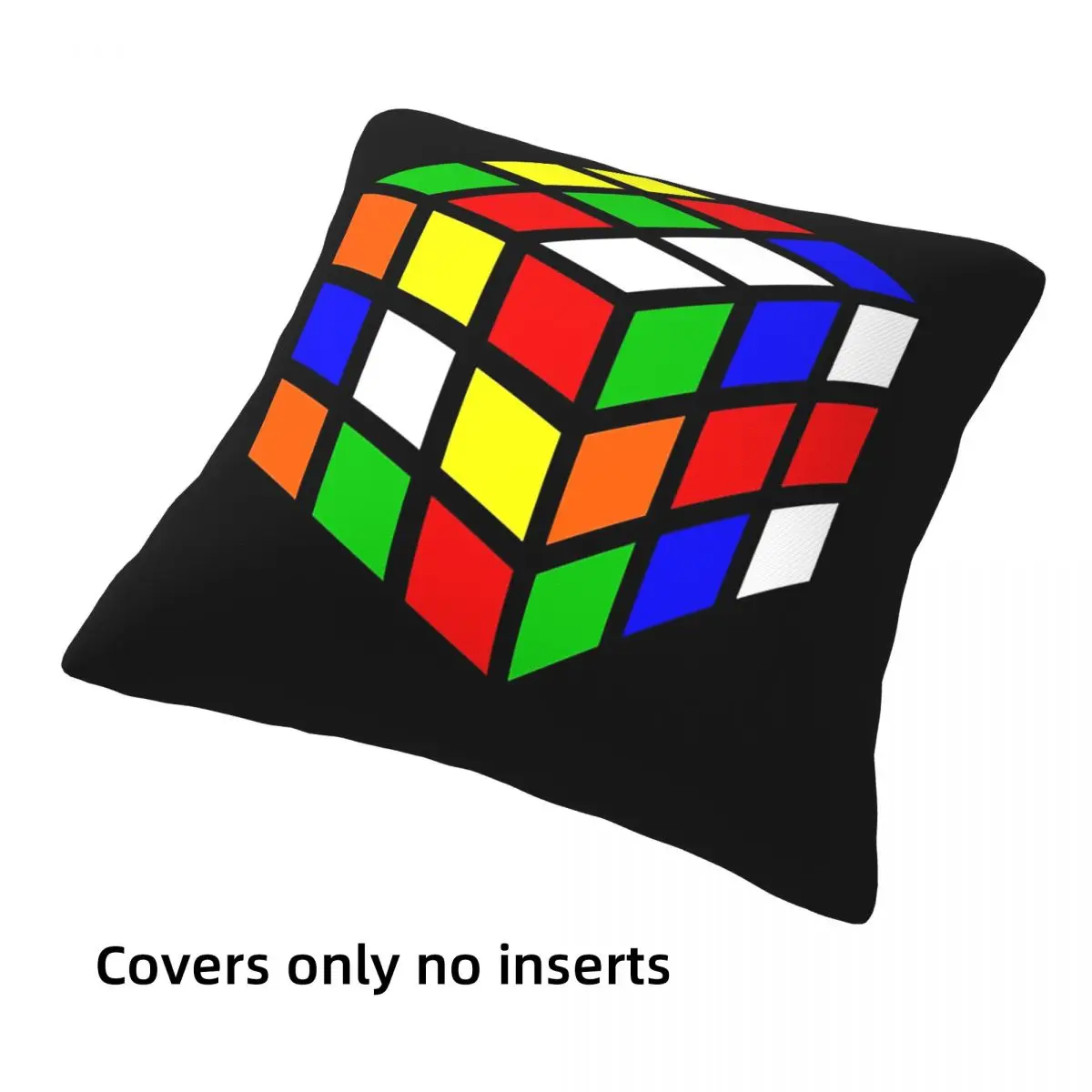 Magic Cube 4pcs Square Pillowcase Cushion Cover Comfort Pillow Case Throw Pillow Cover for Home Sofa Living Room