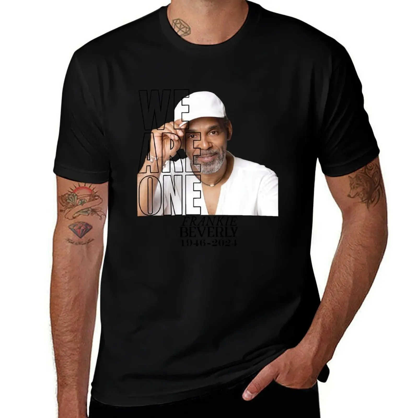 Frankie Beverly We Are One T-Shirt Basic Simple Casual Short Sleeve Tee T-Shirt