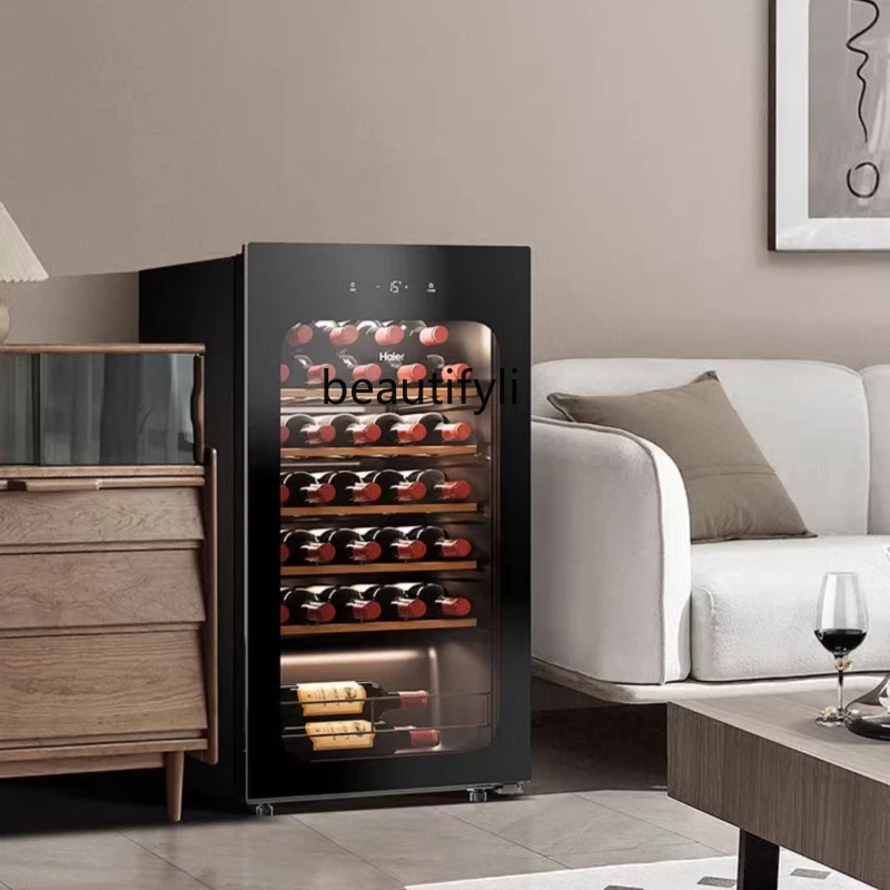 Refrigerated Wine Cabinet Small Mini Constant Temperature Wine Cellar Wine Cabinet Home Living Room Ice Bar Thermostatic Cabinet