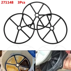 271148 2-Inch Diverter Spider Gasket Compatible with Top Mount and Side Pool & Spa Multiport Valve 3PCS