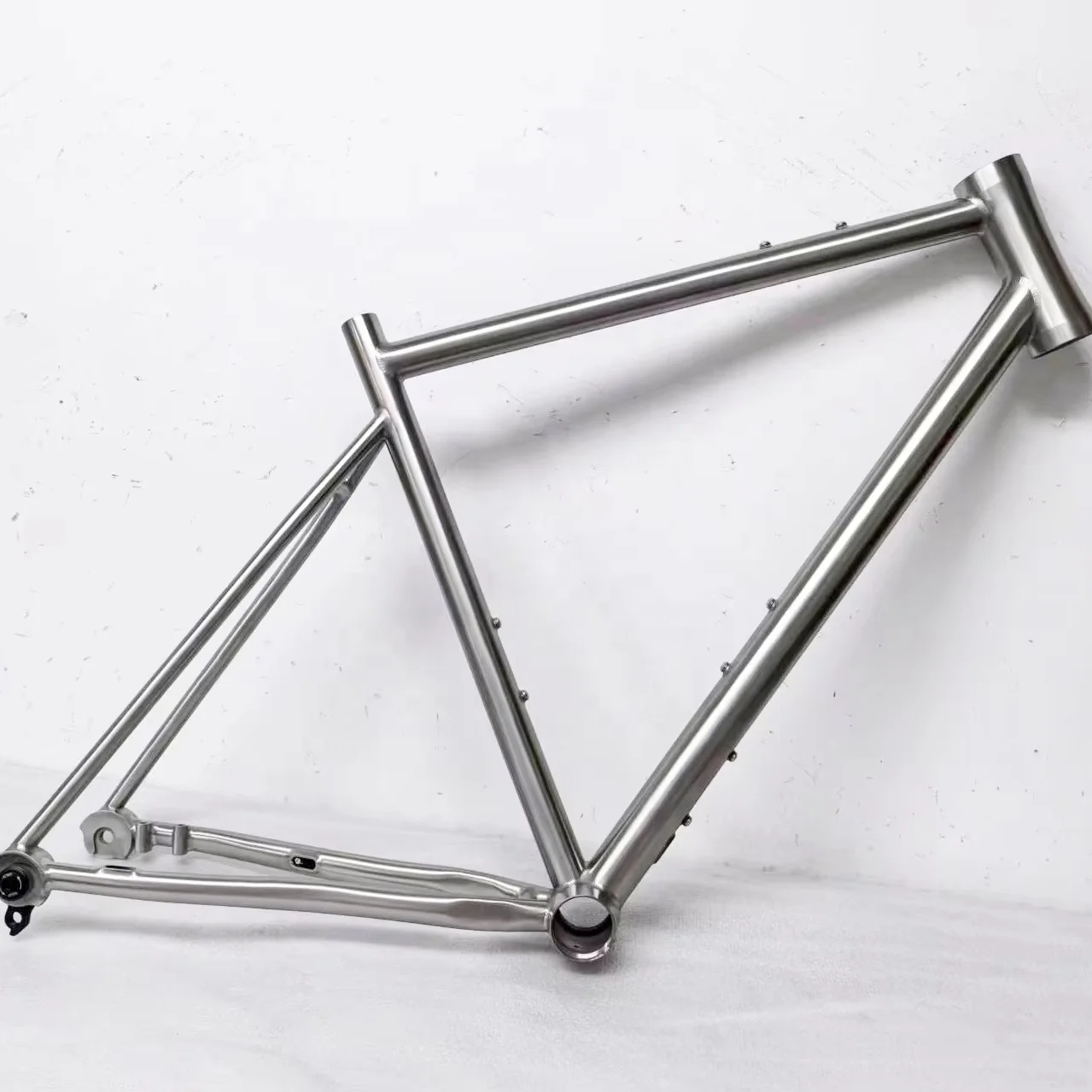 Waltly Custom Titanium Off Road Bicycle Disc Road Frame For Favorite ...