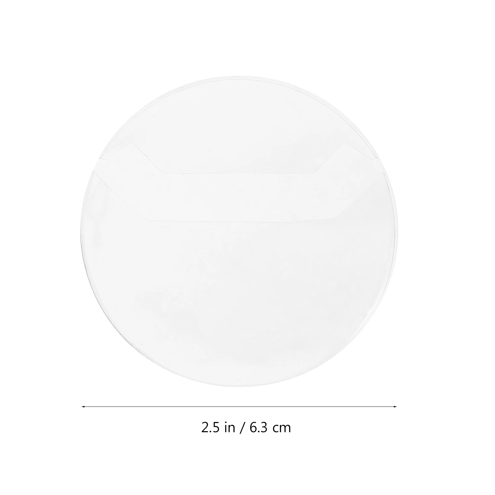 

20 Pcs Badge Case Medal Display Pocket Medals Collection Cover Pvc Organiser Holder Pin