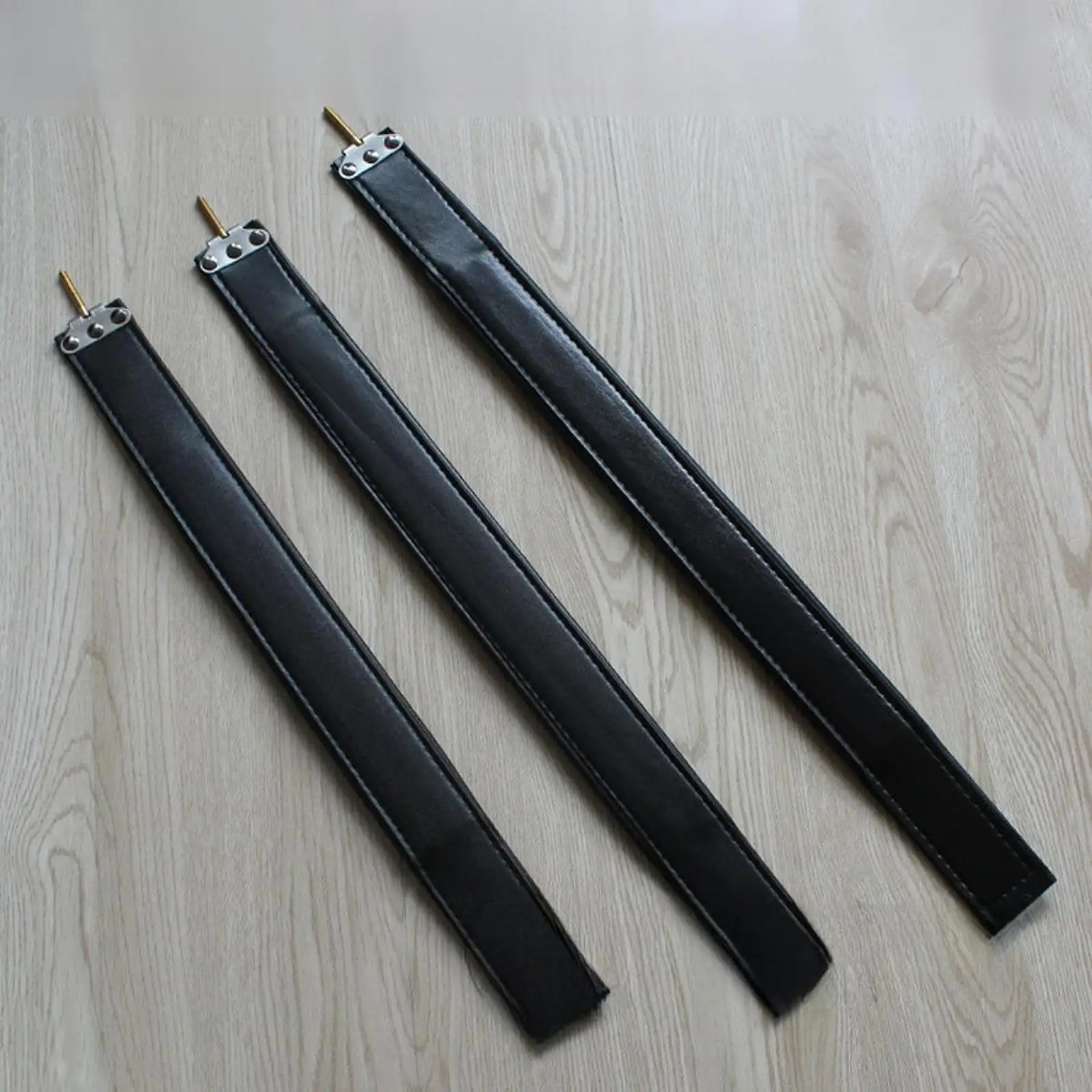 حزام معصم سميك لليد اليسرى حزام معصم مريح ناعم من جلد البولي يوريثان لراحة ومتانة يؤدي الموسيقيين #1