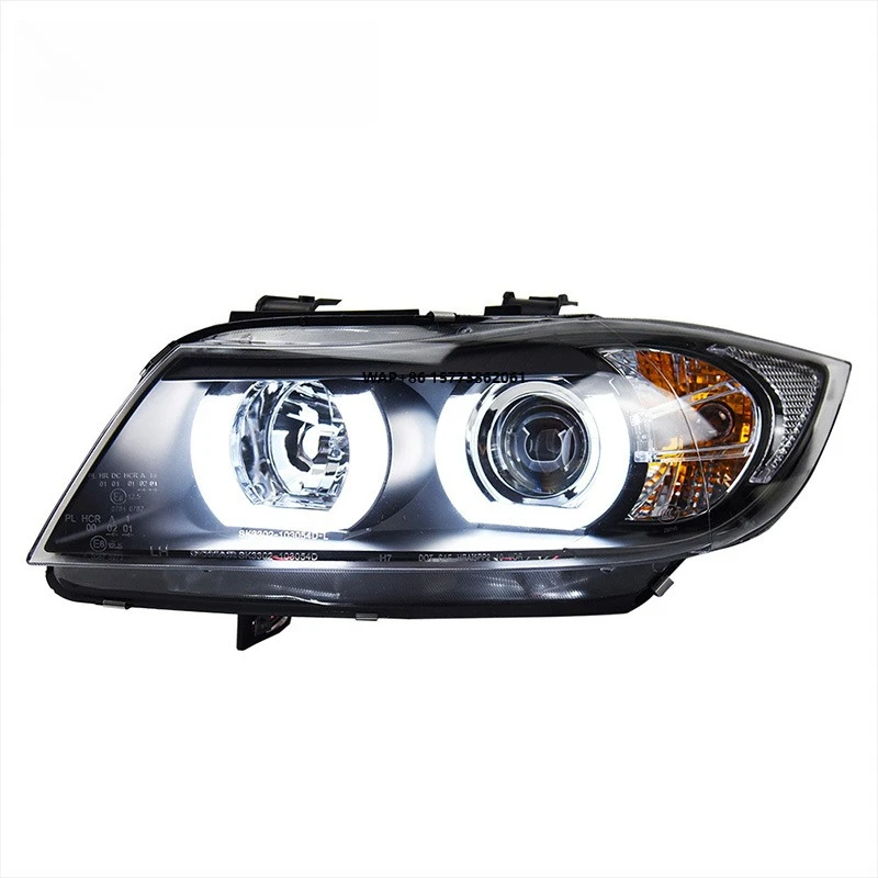 

1 шт. Светодиодные фары для автомобилей, подходят для систем освещения BMW 3 серии E90, комплект фар 318 320, автомобильные светодиодные лампы