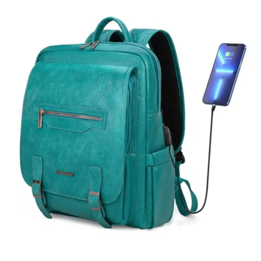 

Laptop Backpack 15.6 Inch Work Backpack Purse for Women Travel Casual Daypack Bookbags with USB Port