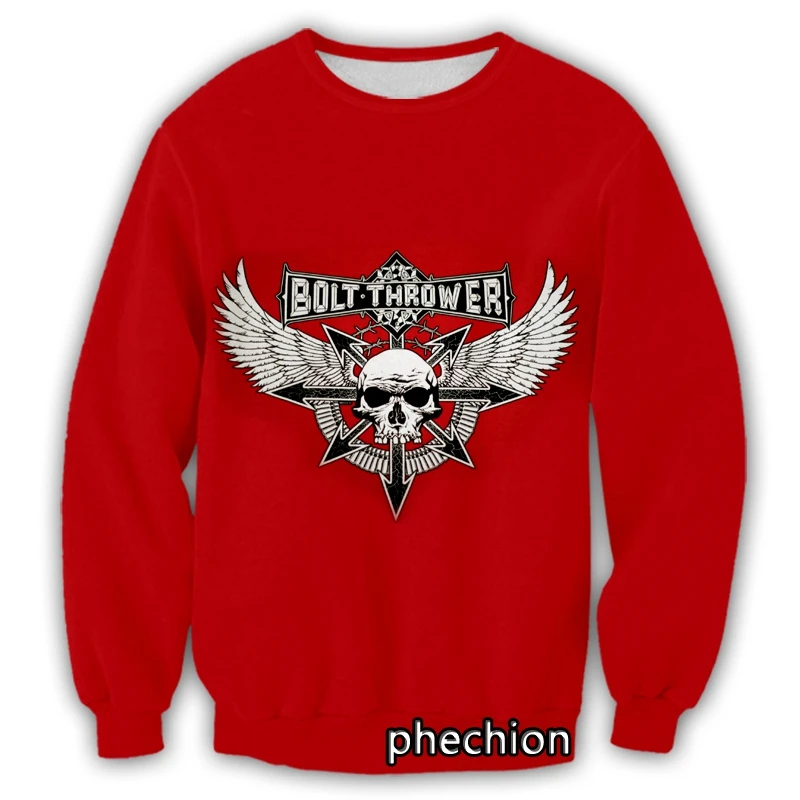 

phechion New Fashion Men/Women Bolt Thrower 3D Printed Casual Sweatshirt Streetwear Men Loose Sporting Sweatshirt G30