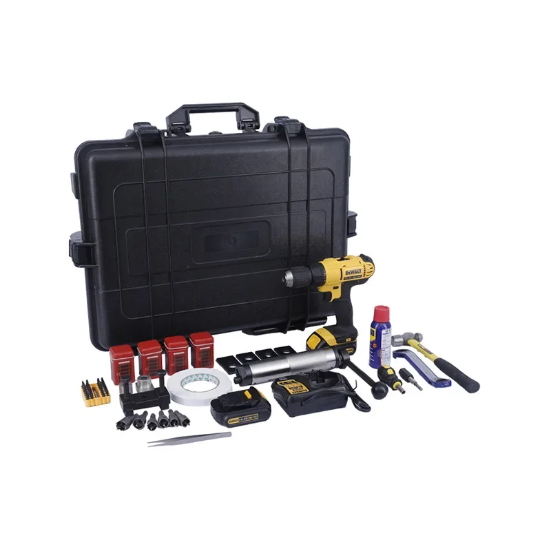 

Portable Lock Breaker JLHH-6000 Anti-theft Door Breaking Rescue Tool Set Safe Destruction Lock Cylinder Door Breaker