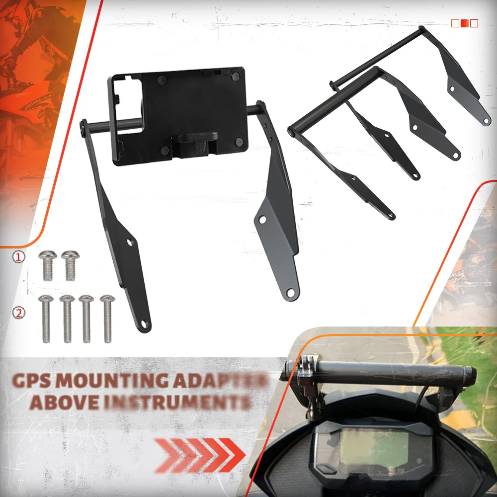 

Для BMW G310GS G310R G310 GS 2017-2023 2022 2021 2020 мотоциклетный GPS-навигационный кронштейн для телефона, передняя панель, держатель для телефона, подставка