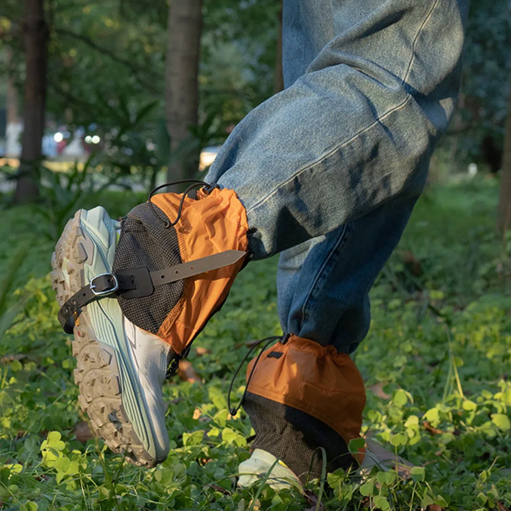 Ankle Gaiters for Outdoor For Hiking and for trail Running with 20D Nylon Blend and Stretch Fabric for Reliable Terrain