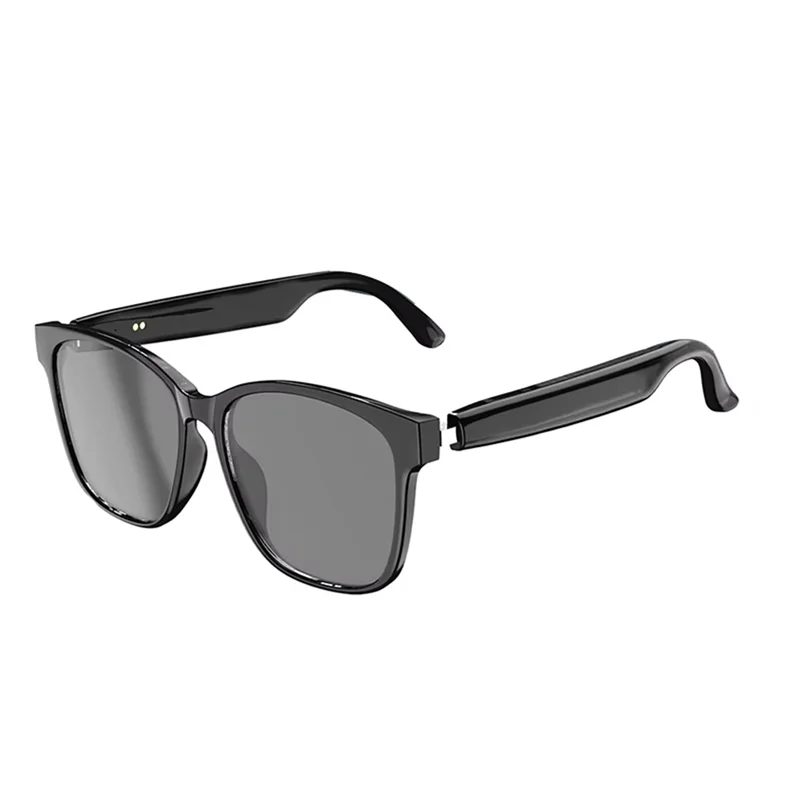ABMF-AI Chat Smart Sunglasses HY-C8 AI Smart Glasses Intelligent Real Time Language Translator Wireless Headphone Black